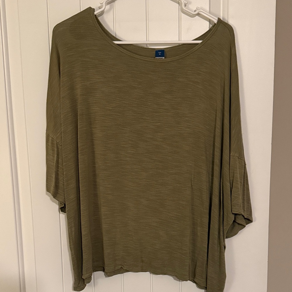 Olive Green old Navy Women's Top